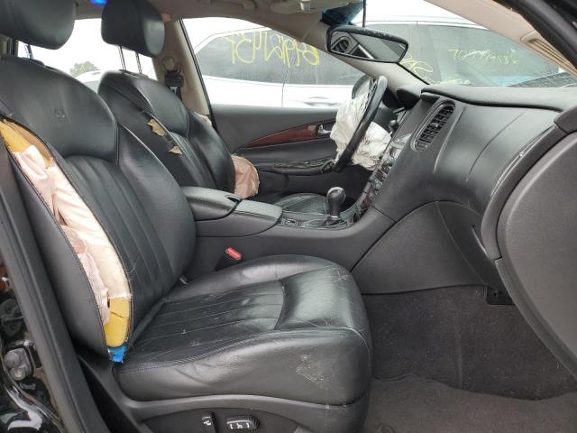 JNKAJ09F48M356012 - 2008 INFINITI EX35 BASE Սև լուսանկար 7