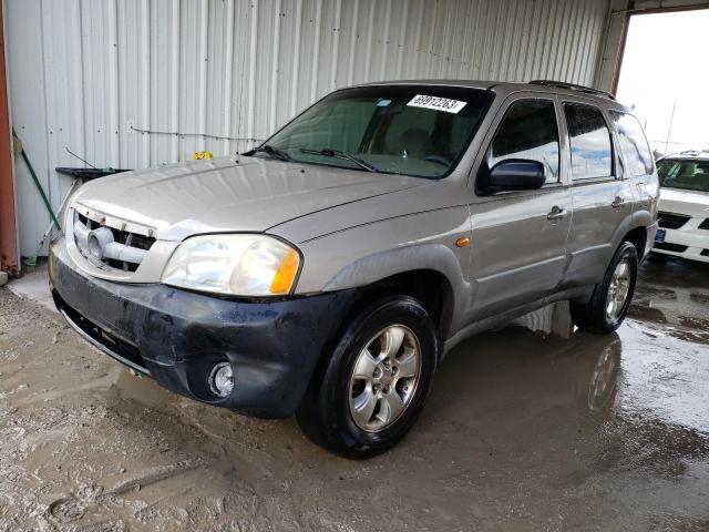 4F2YU06121KM60175 - 2001 MAZDA TRIBUTE DX SILVER photo 1