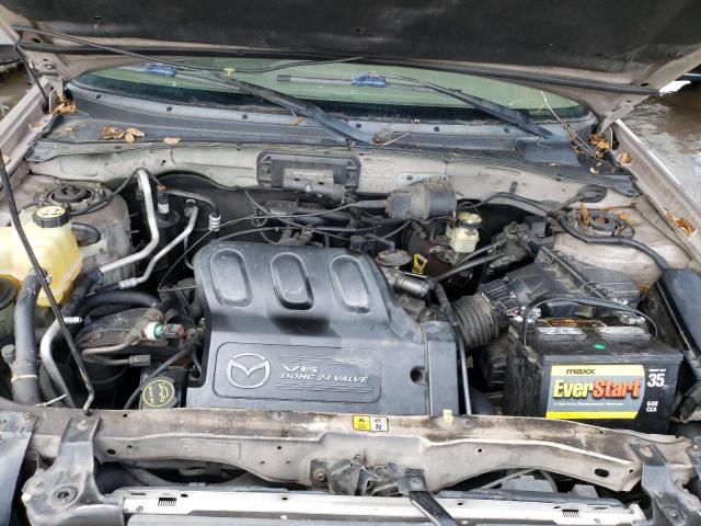 4F2YU06121KM60175 - 2001 MAZDA TRIBUTE DX 银色 照片 12