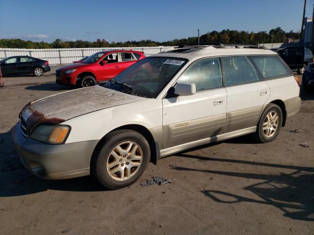 4S3BH686X16672031 - 2001 SUBARU LEGACY OUTBACK LIMITED WHITE photo 1