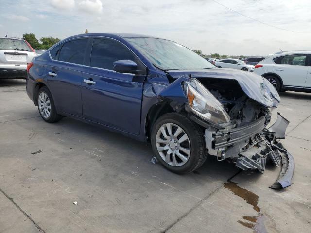 3N1AB7AP5JY332089 - 2018 NISSAN SENTRA S BLUE photo 4