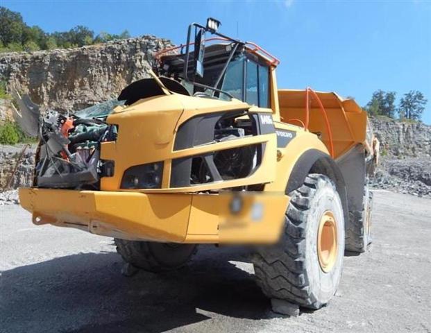 VCE0A40GH00342009 - 2017 VOLVO A40G YELLOW photo 3