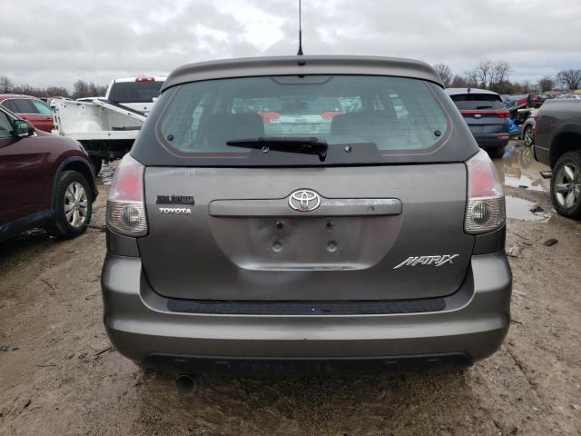 2T1KR32E15C368533 - 2005 TOYOTA COROLLA MA XR GRAY photo 6