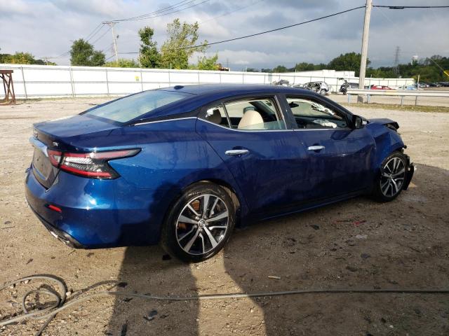 1N4AA6CV0MC513917 - 2021 NISSAN MAXIMA SV BLUE photo 3