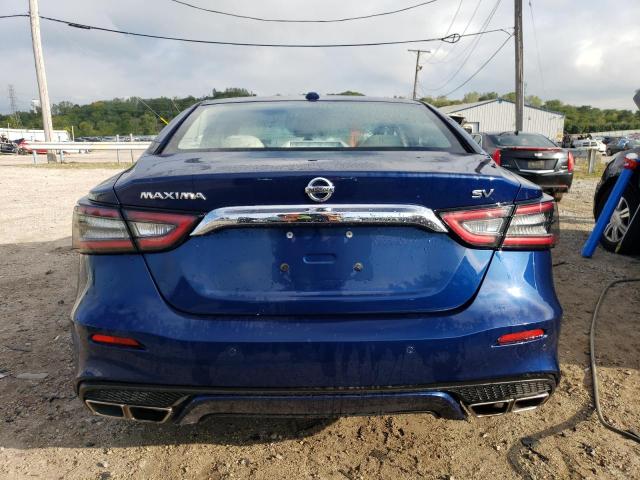 1N4AA6CV0MC513917 - 2021 NISSAN MAXIMA SV BLUE photo 6