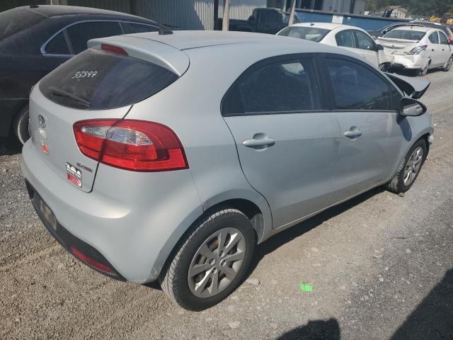 KNADN5A35C6006464 - 2012 KIA RIO EX SILVER photo 3