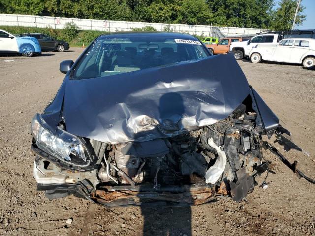 19XFB2F52DE039480 - 2013 HONDA CIVIC LX GRAY photo 5