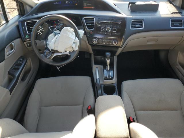 19XFB2F52DE039480 - 2013 HONDA CIVIC LX GRAY photo 8