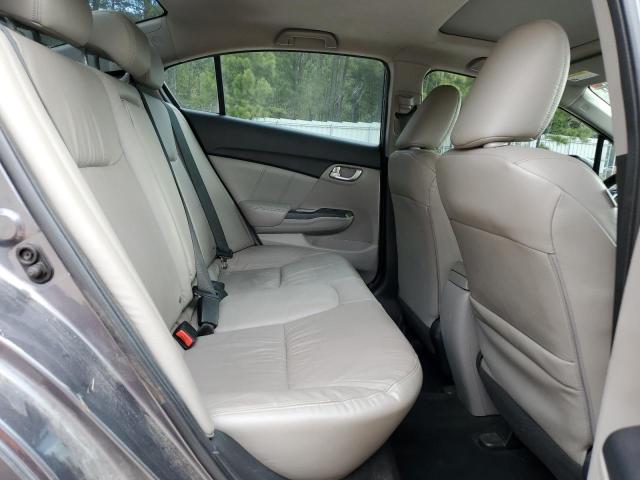 2HGFB2F99FH503845 - 2015 HONDA CIVIC EXL 灰色 照片 10