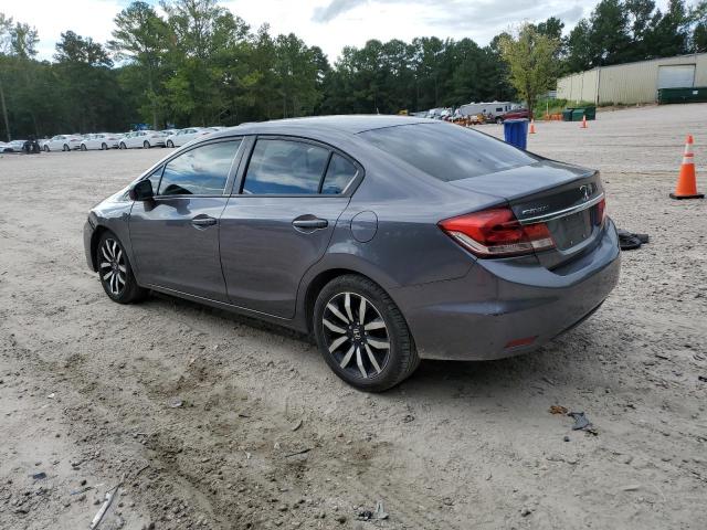 2HGFB2F99FH503845 - 2015 HONDA CIVIC EXL 灰色 照片 2