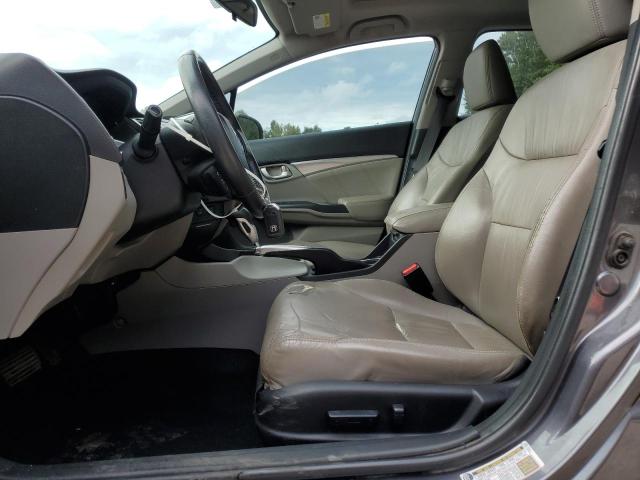 2HGFB2F99FH503845 - 2015 HONDA CIVIC EXL 灰色 照片 7
