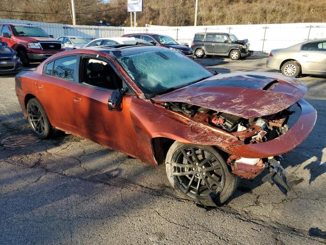 2C3CDXGJ0MH508788 - 2021 DODGE CHARGER SCAT PACK ORANGE photo 4