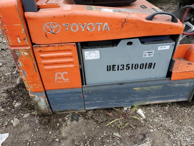 15019 - 2007 TOYOTA FORKLIFT برتقالي صورة 7