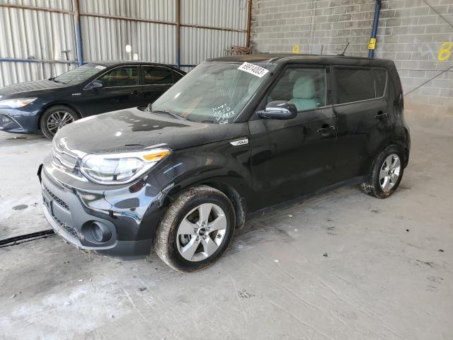 KNDJN2A27J7591812 - 2018 KIA SOUL BLACK photo 1