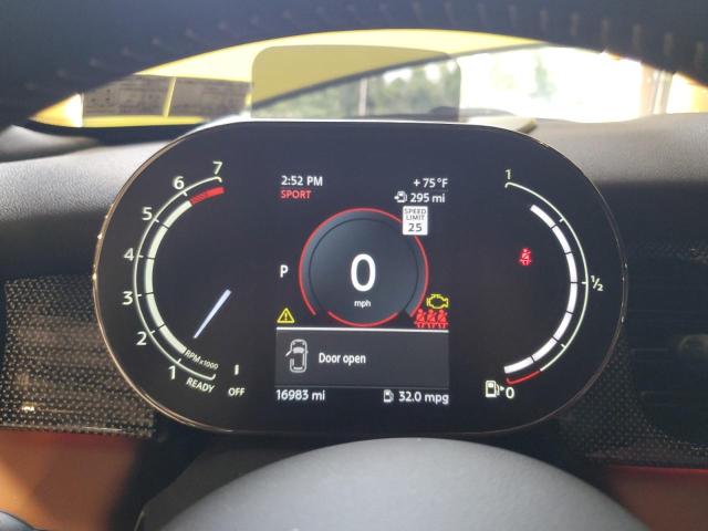 WMW53DK00R2U61215 - 2024 MINI COOPER S YELLOW photo 9
