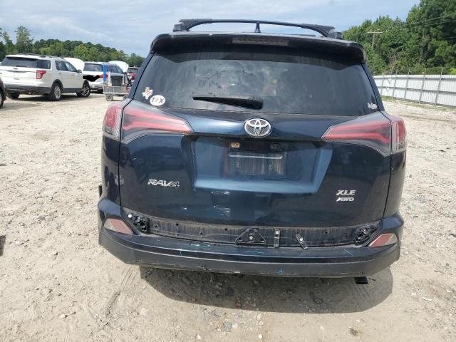 JTMRFREV4HJ143599 - 2017 TOYOTA RAV4 XLE 蓝色 照片 6