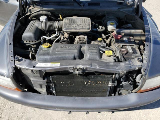 1D7HL38K54S739494 - 2004 DODGE DAKOTA QUAD SPORT GRAY photo 11