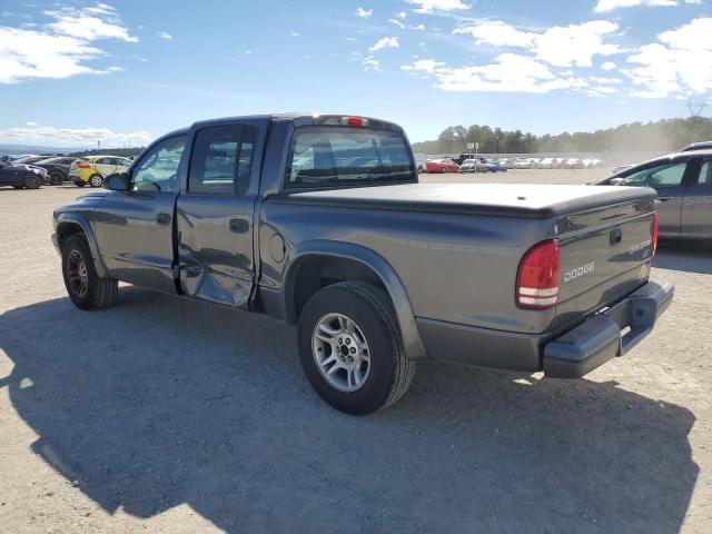 1D7HL38K54S739494 - 2004 DODGE DAKOTA QUAD SPORT GRAY photo 2