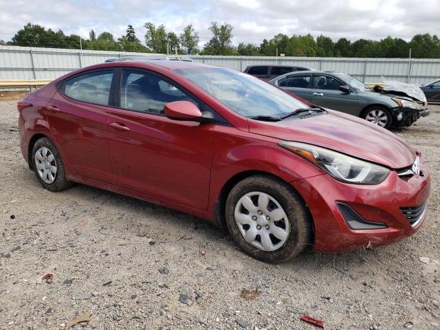 5NPDH4AE6GH667406 - 2016 HYUNDAI ELANTRA SE MAROON photo 4