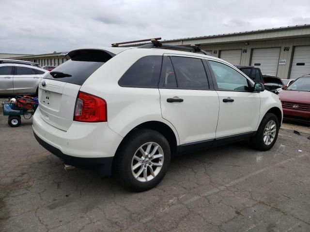 2FMDK3GC1DBA89025 - 2013 FORD EDGE SE WHITE photo 3