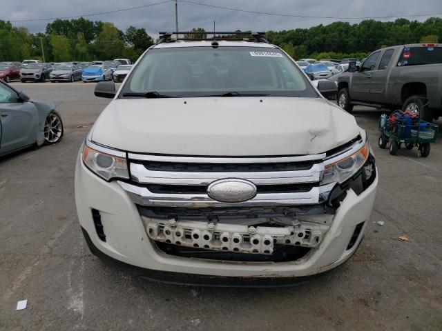 2FMDK3GC1DBA89025 - 2013 FORD EDGE SE WHITE photo 5