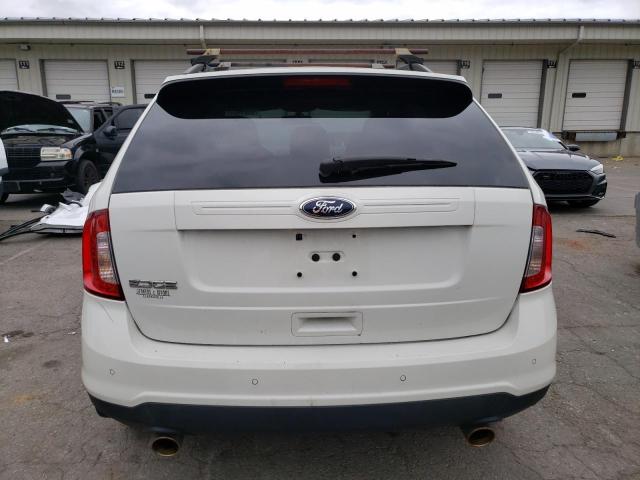 2FMDK3GC1DBA89025 - 2013 FORD EDGE SE WHITE photo 6