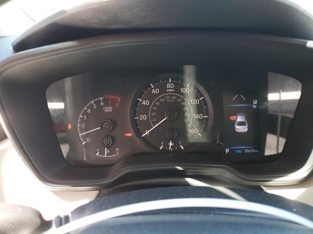 5YFDPRAE5LP105218 - 2020 TOYOTA COROLLA L GRAY photo 9