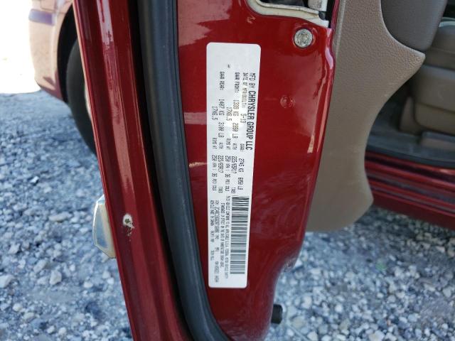 2C4RC1BG6DR716086 - 2013 CHRYSLER TOWN & COU TOURING 栗色 照片 13