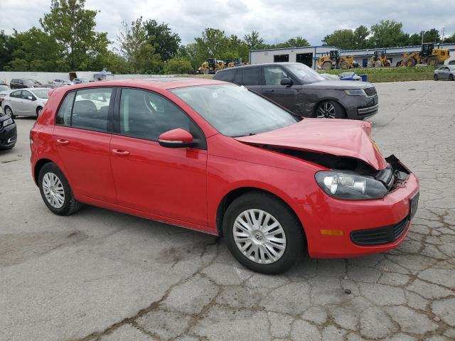 WVWDB7AJ7EW004594 - 2014 VOLKSWAGEN GOLF RED photo 4