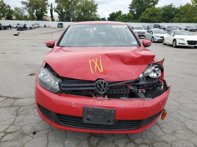 WVWDB7AJ7EW004594 - 2014 VOLKSWAGEN GOLF RED photo 5