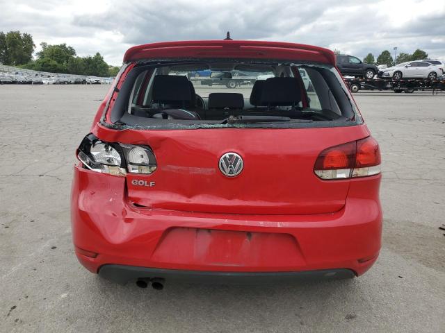 WVWDB7AJ7EW004594 - 2014 VOLKSWAGEN GOLF RED photo 6