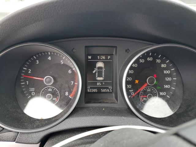 WVWDB7AJ7EW004594 - 2014 VOLKSWAGEN GOLF RED photo 9