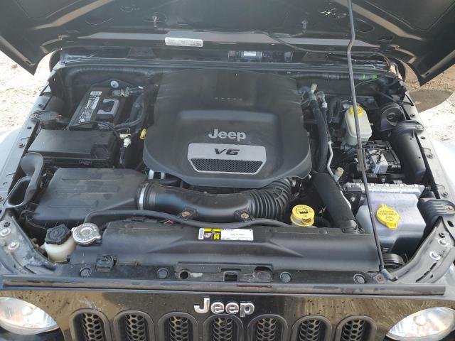 1C4BJWDG3GL189817 - 2016 JEEP WRANGLER U SPORT BLACK photo 12