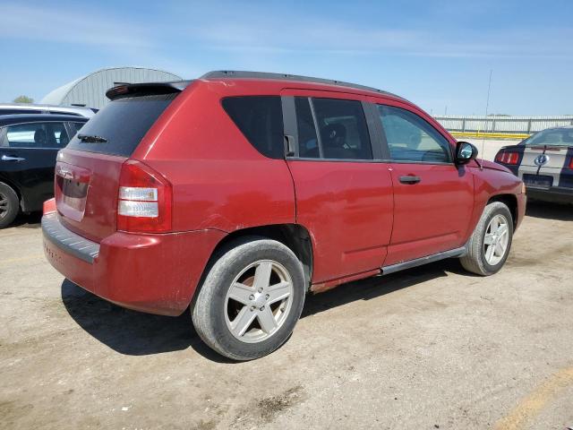 1J8FT47W27D170259 - 2007 JEEP COMPASS RED photo 3