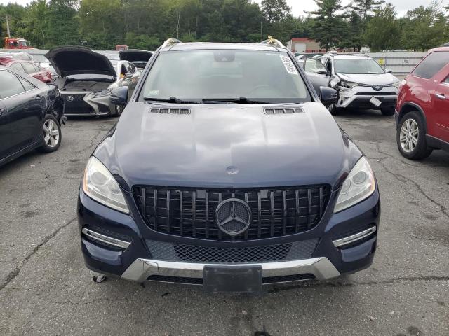 4JGDA5HB3FA528616 - 2015 MERCEDES-BENZ ML 350 4MATIC BLUE photo 5
