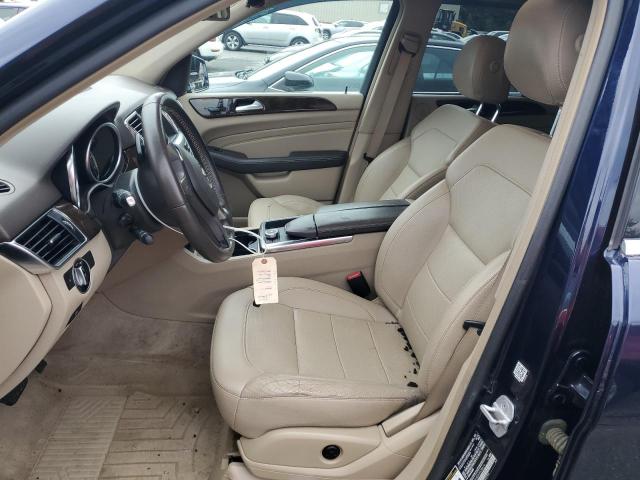 4JGDA5HB3FA528616 - 2015 MERCEDES-BENZ ML 350 4MATIC BLUE photo 7
