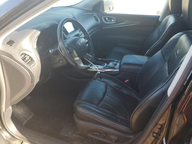 5N1AL0MM5EC542169 - 2014 INFINITI QX60 BLACK photo 7