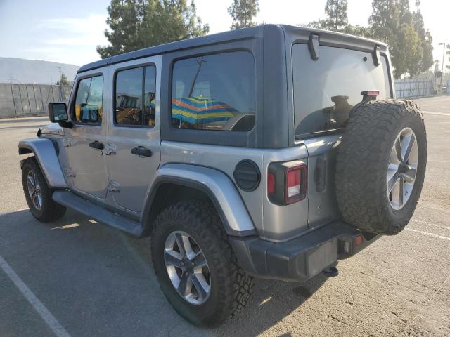 1C4HJXEG5KW528566 - 2019 JEEP WRANGLER U SAHARA فضي صورة 2