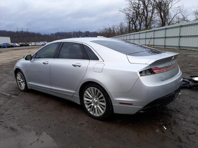 3LN6L2G92DR826089 - 2013 LINCOLN MKZ SILVER photo 2