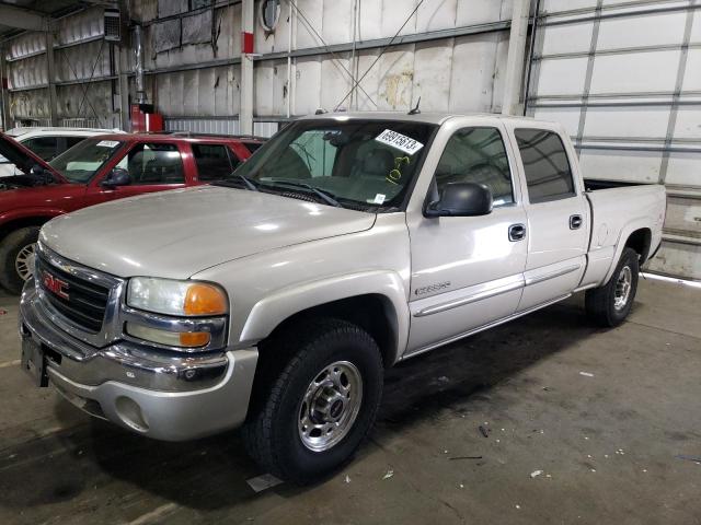 1GTGK23U94F250567 - 2004 GMC SIERRA K2500 CREW CAB BEIGE photo 1