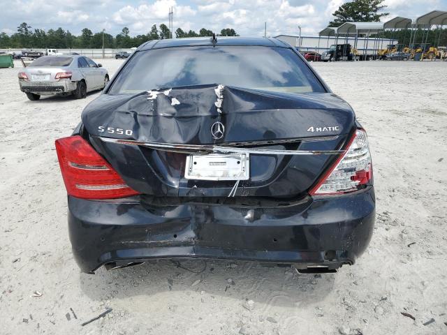 WDDNG8GB7AA343722 - 2010 MERCEDES-BENZ S 550 4MATIC BLACK photo 6
