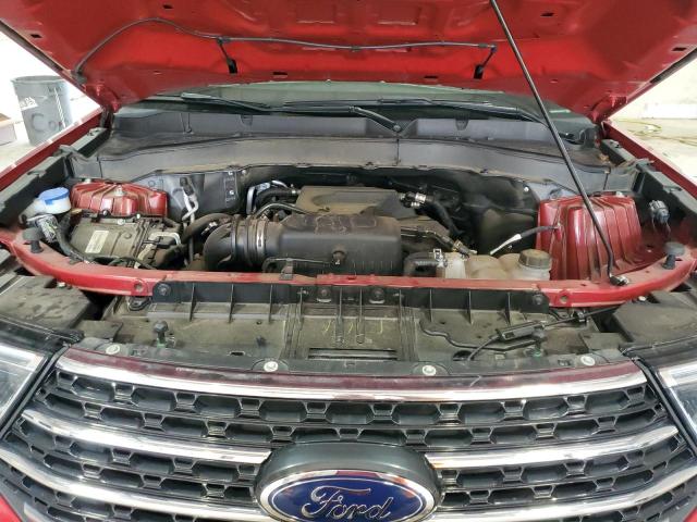 1FMSK8DHXLGC97464 - 2020 FORD EXPLORER XLT RED photo 12