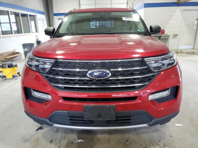 1FMSK8DHXLGC97464 - 2020 FORD EXPLORER XLT RED photo 5