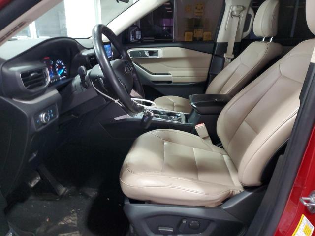 1FMSK8DHXLGC97464 - 2020 FORD EXPLORER XLT RED photo 7