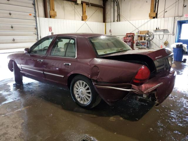 2MEHM75V59X630906 - 2009 MERCURY GRAND MARQ LS BURGUNDY photo 2