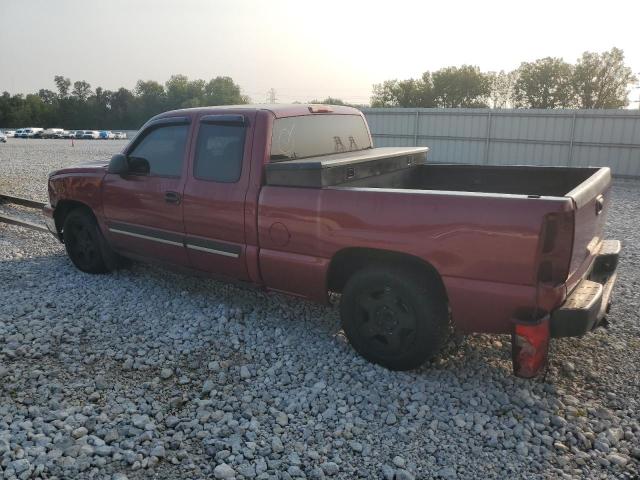 1GCEC19Z87Z182685 - 2007 CHEVROLET SILVERADO C1500 CLASSIC BURGUNDY photo 2