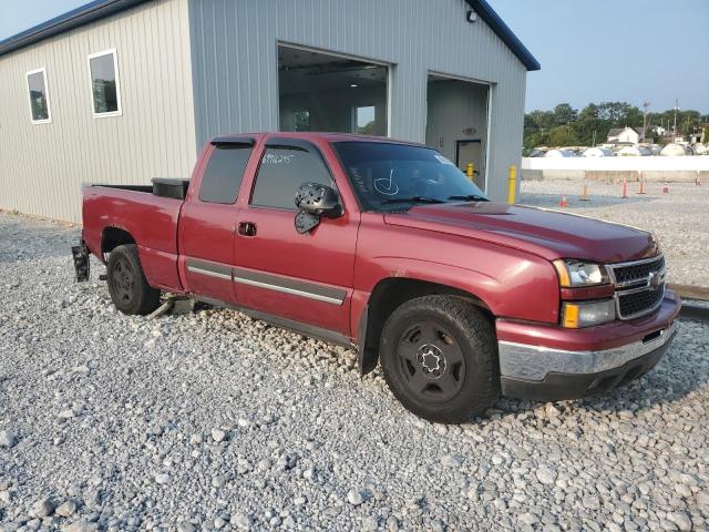 1GCEC19Z87Z182685 - 2007 CHEVROLET SILVERADO C1500 CLASSIC BURGUNDY photo 4