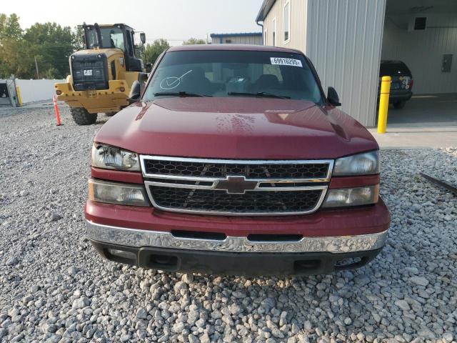 1GCEC19Z87Z182685 - 2007 CHEVROLET SILVERADO C1500 CLASSIC BURGUNDY photo 5