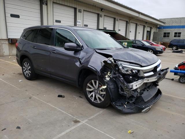 5FNYF6H52MB071924 - 2021 HONDA PILOT EXL 灰色 照片 4