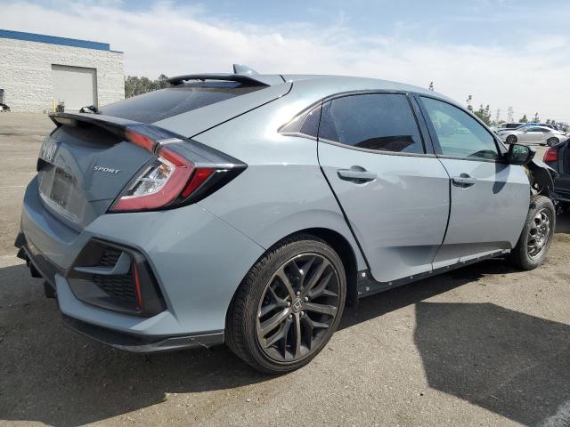 SHHFK7G4XMU216465 - 2021 HONDA CIVIC SPORT 蓝色 照片 3